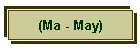 (Ma - May)