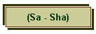 (Sa - Sha)